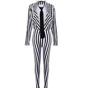 Beetlejuice Womens Costume Size XL